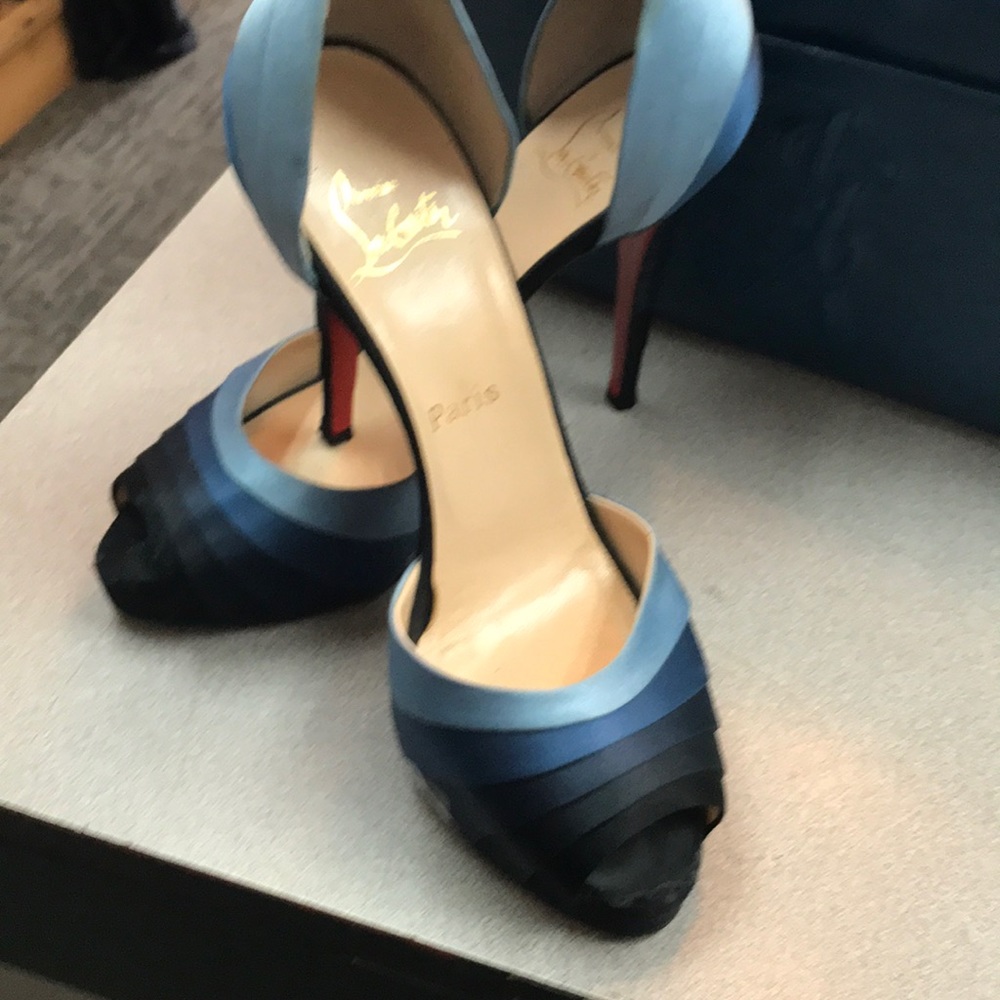 Blue Christian Louboutin